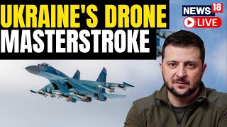 Ukraine Is Using Drones To Document The War  Russia Ukraine War Updates  English News  News18 [upl. by Nyltiak]