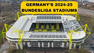 Breathtaking German Bundesliga Stadiums for 202425 Season Ranked from Smallest to the Biggest [upl. by Koah]