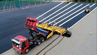 World Amazing Modern Road Construction Machines Incredible Fastest Machines and Skillful Workers [upl. by Asnarepse]