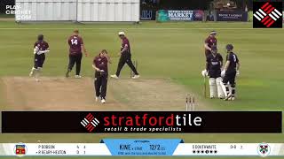 StratforduponAvon CC Stratford Bards v Kineton CC 1st XI [upl. by Jaye508]