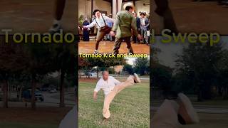 Tornado Kick and Sweep martialarts kungfukickboxing shaolinkungfu [upl. by Oreste]