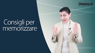 Corso di Dizione online metodi e consigli per memorizzare le parole [upl. by Mighell330]