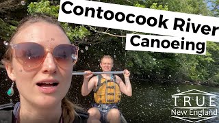 Canoeing on the Contoocook Exploring New Hampshire [upl. by Lulita]