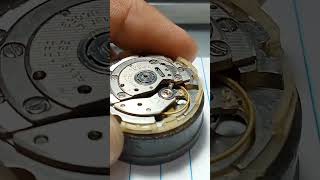 How to put balance wheel of Seiko 5 6309 machine overhauling repair and restoration servicing watch [upl. by Hanley256]