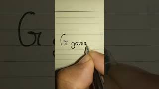 G ✍️How To Improve Handwriting Handwriting Practice In English secret handwriting practice [upl. by Jem]