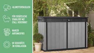 Gartenbox Keter Grande Store 2100L [upl. by Chouest]