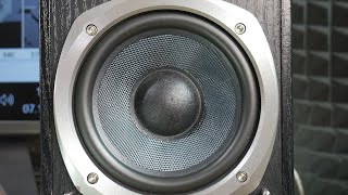 How to remove Edifier R1600T Plus grill  sound amp bass test [upl. by Aihtennek750]