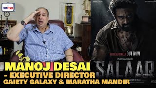 Salaar Release Trailer  Manoj Desai REACTION  Prabhas  Prashanth Neel [upl. by Leake]