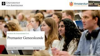 Informatiesessie premaster Geneeskunde UvA 21 november 2023 [upl. by Airdnal]