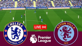 LIVE Chelsea vs Aston Villa Premier League 2425 Full Match  Video Game Simulation [upl. by Higgs309]