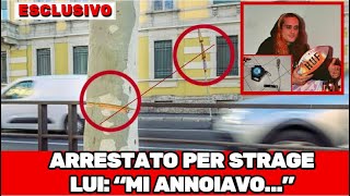 ⚪ARRESTATO A MILANO ALEX BAIOCCO PER TENTATA STRAGE LUI quotMI STAVO ANNOIANDOquot 😡🤬 [upl. by Aihtak52]