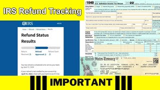 IRS How to Track Your Tax Refund When Status Shows Processing [upl. by Ahterahs]