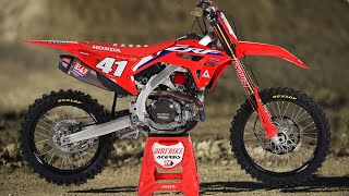 First Ride 2022 Honda CRF450R Works Edition  Dirt Bike Magazine [upl. by Annawaj]