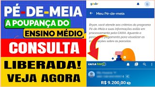 BOLSA FAMÍLIA PÉ DE MEIA CONSULTA LIBERADA NO APLICATIVO SAIBA QUEM VAI RECEBER [upl. by Nnylrebma803]