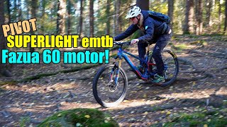 2023 Pivot Shuttle SL PRO X01  reviewing a Superlight emtb [upl. by Aenej470]