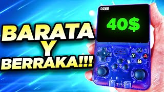 ESTA es la CONSOLA VIRAL de TIKTOK R36s  ¿es la mejor consola barata [upl. by Llenyl]