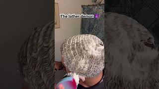 Best lather on YouTube waves 360waves asmr 360wave washandstyle 360jeezy [upl. by Bringhurst]