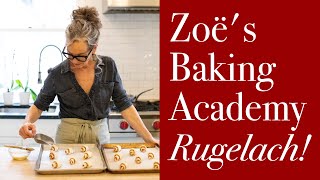 Zoës Baking Academy Live Rugelach [upl. by Dranyam]