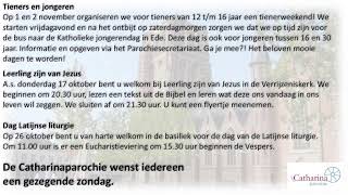 Livestream Basiliek Sint Jan  Zondag 13 oktober 2024  Eucharistieviering [upl. by Afinom]