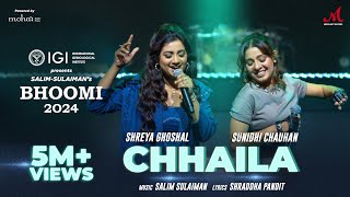 Chhaila  Shreya Ghoshal x Sunidhi Chauhan  Salim Sulaiman  Shraddha Pandit  Bhoomi 2024 [upl. by Glaudia]