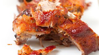 Easy Fall Off the Bone Oven Baked Ribs Recipe [upl. by Vivian]