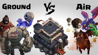 Ground vs Air TH9 Impossible Challenge  Clash of clans INDIA [upl. by Laurens278]