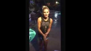 ALS Ice Bucket Challenge  Renee Young WWE [upl. by Penney234]