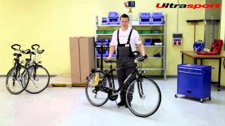 Ultrasport Trekking Fahrrad [upl. by Ayirp982]