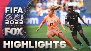 Netherlands vs South Africa Highlights  2023 FIFA Womens World Cup [upl. by Aneev]