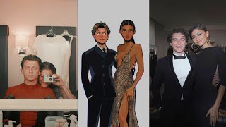 Best tom holland and zendaya edits ✨❤️💞🔥😍Tiktok compilation [upl. by Gnilsia142]