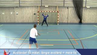 Målvaktsträning  handboll [upl. by Atnahc]