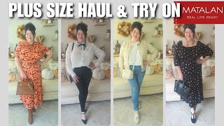 PLUS SIZECLOTHING HAUL amp TRY ON 👗  MATALAN OVER 50S FASHION [upl. by Aenat]