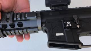 CROSS ARMORY installation of SAFE MAG on Ar15M4 [upl. by Slerahc]