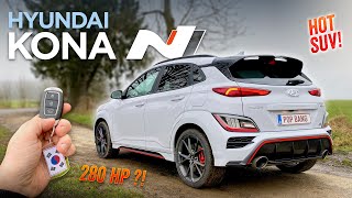 Hyundai Kona N 280 hp  POV drive amp walkaround [upl. by Adiahs]