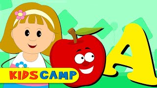 ABC Phonics Song  More Nursery Rhymes And Kids Songs by KidsCamp [upl. by Ydnac]