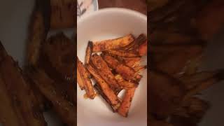 Cooking honey glazed carrots in air fryer cooking cookingathome airfryercooking [upl. by Esinel]