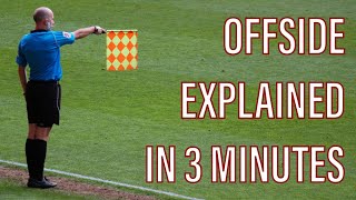 Offside in Soccer Explained in 3 Minutes [upl. by Nerrag]