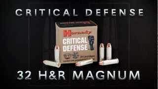 Critical Defense® 32 HampR Magnum from Hornady® [upl. by Nierman]