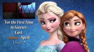 SING AS ELSA  quotFor the First Time in Foreverquot with PurplyWater [upl. by Foy876]