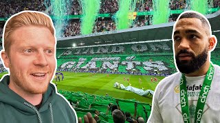 💥 INSANE TIFO amp ATMOSPHERE at CELTIC TROPHY DAY [upl. by Arocat]