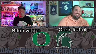 NCAAF Picks And Predictions Friday 10424  LIVE [upl. by Thorlay299]