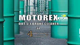 MOTOREX Brake Fluid DOT 51 [upl. by Yerrok36]