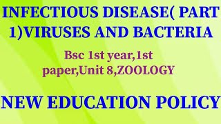 Introduction to Pathogenic OrganismsVirusesBacteria PART1 [upl. by Ahsan443]