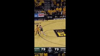 Caitlin Clarks Buzzer Beater to Win vs Michigan State  Iowa Womens Basketball [upl. by Cleland]