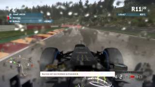 F1 2013 Liga PC GER  Sklaven der Nacht  BelgienSpa  50  Rennen 3 von 10 [upl. by Eldoria]