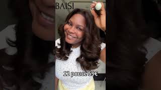 BAISILancement dun nouveau produitwigs perruque hairstyle hair naturalhair beautiful paris [upl. by Ruelu758]