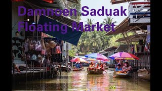 Damnoen Saduak Floating Market Thailand [upl. by Ayardna]