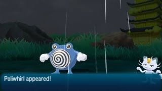 How to Catch Politoed Poliwrath and Poliwhirl  Pokémon Ultra Sun amp Moon [upl. by Airan]