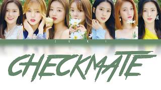 Checkmate  OH MY GIRL 오마이걸 HANROMENG COLOR CODED LYRICS [upl. by Eselahc]