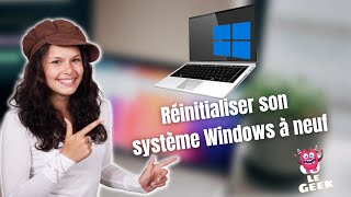 Comment réinitialiser votre PC sous Windows 10 et le remettre à neuf [upl. by Atikahs]